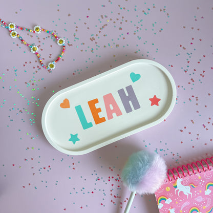 Customized NAME Tray