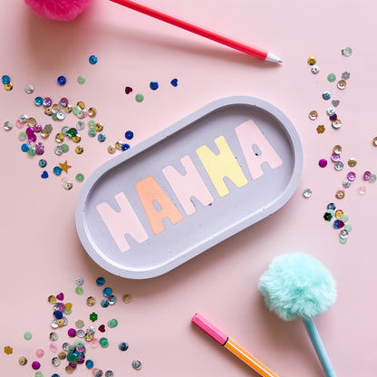 Customized NAME Tray