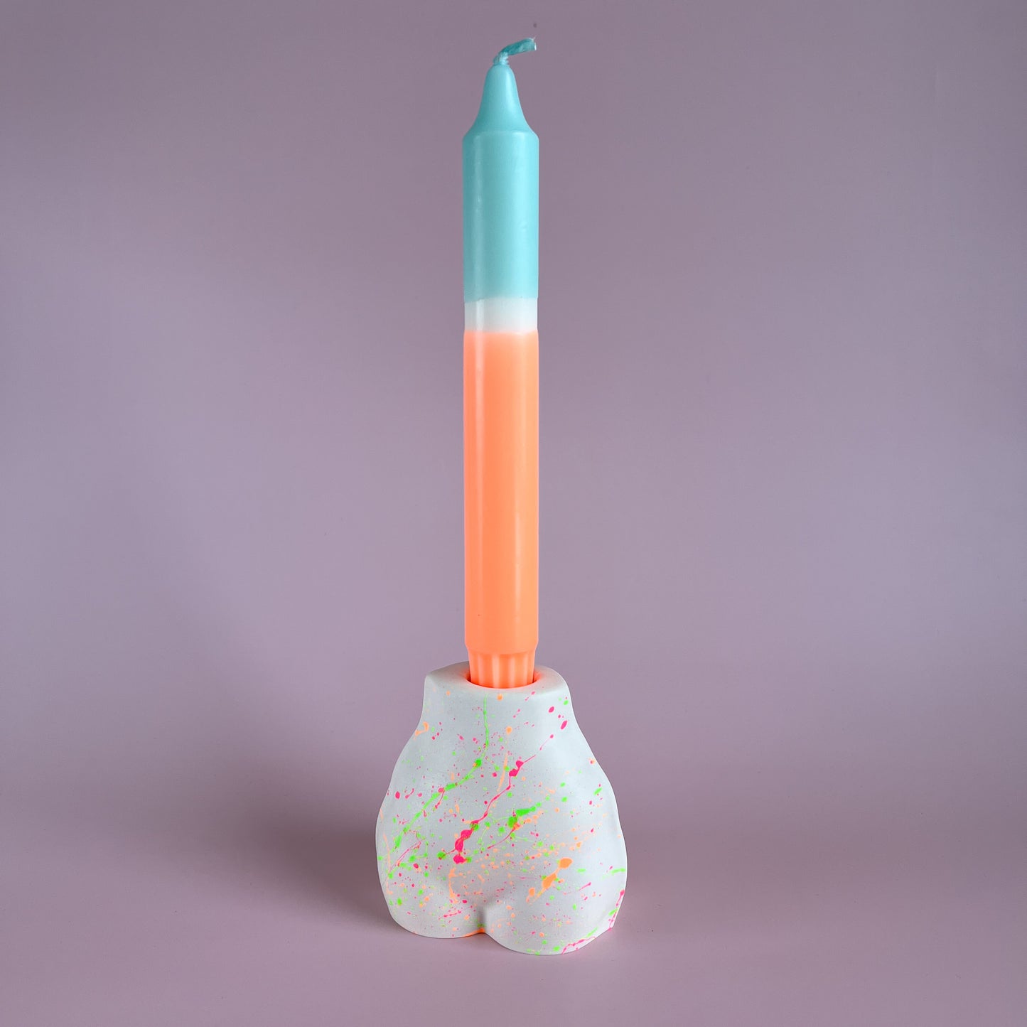 Candle Holder VENUS “Neon Splash”